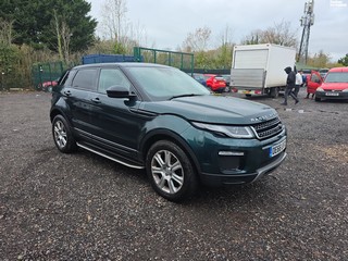 Location: Farnham - 2017 Land rover Range Rover Evoque Se Tech Td4 A 5 Door SUV REG: OE66UVX, Keys: Yes, MOT Expiry date: 17/06/2026, 1999 CC Diesel, 9 Speed Automatic Diesel, Former Keepers: 1