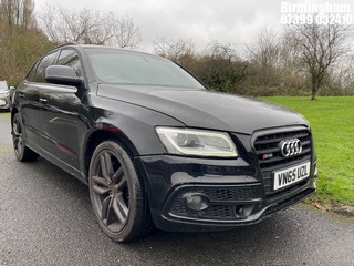 Location: Birmingham - 2015 AUDI SQ5 TDI QUATTRO AUTO ESTATE REG: VN65UZL, 2967CC DIESEL, 8 SPEED AUTO DIESEL, Former Keepers: 6, Keys: Yes, MOT Expiry date: 11/03/2026