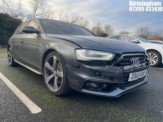 Location: Birmingham - 2015 AUDI A4 S LINE TDI CVT ESTATE REG: GN15VAF, 1968CC DIESEL, VARIABLE 1 SPEED AUTO DIESEL, Former Keepers: 5, Keys: Yes, MOT Expiry date: 21/10/2025