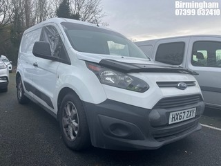Location: Birmingham - 2017 FORD TRANSIT CONNECT 200 PANEL VAN REG: HX67ZXY, 1499CC DIESEL, 5 SPEED MANUAL DIESEL, Former Keepers: 1, Keys: No, MOT Expiry date: 08/11/2025