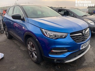 Location: BELVEDERE - 2018 VAUXHALL GRANDLAND X SPORT NAV T S 5 Door Hatchback REG: WP68LSF, 1199cc Petrol, 8 Speed Auto Petrol, Former Keepers: 4, Keys: No, MOT: Expiry date07.01.2026