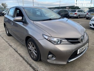 Location: BELVEDERE - 2014 TOYOTA AURIS ICON VALVEMATIC 5 Door Hatchback REG: GU14FLD, 1598cc Petrol, 6 Speed Manual Petrol, Former Keepers: 1, Keys: Yes, MOT: Expiry date03.04.2026