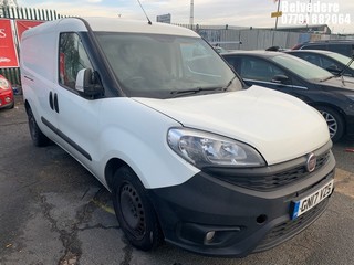 Location: BELVEDERE - 2017 FIAT DOBLO 16V SX MAXI MUTIJET Panel Van REG: GN17VZS, 1598cc Diesel, 5 Speed Manual Diesel, Former Keepers: 1, Keys: No, MOT: Expiry date30.07.2026