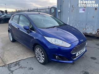 Location: Belvedere - 2014 FORD FIESTA TITANIUM X 5 DOOR HATCHBACK REG: NJ14FPT, 998cc PETROL, 5 SPEED MANUAL PETROL, Former Keepers: 2, Keys: No, MOT Expiry date: 05.11.2026