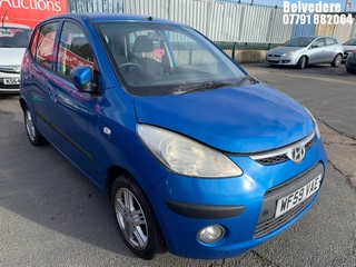Location: Belvedere - 2009 HYUNDAI I10 COMFORT 5 Door Hatchback REG: WF59VAE, Keys: No, MOT Expiry date: 02.02.2026, 1248 Petrol, 5 Speed Manual Petrol, Former Keepers: 4