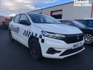 Location: Edinburgh - 2021 DACIA SANDERO ESSENTIAL SCE 5 Door Hatchback REG: WH21LTZ, Keys: No, MOT Expiry date: 25/07/2024, 999 Petrol, 5 Speed Manual Petrol, Former Keepers: 1