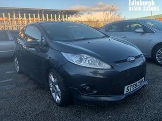 Location: Edinburgh - 2009 FORD FIESTA ZETEC S 120 3 Door Hatchback REG: ST58OSM, Keys: No, MOT Expiry date: 07/07/2026, 1596 Petrol, 5 Speed Manual Petrol, Former Keepers: 5