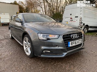 Location: MITCHAM - 2016 AUDI A5 S LINE TFSI 5 Door Hatchback REG: RF16HTZ, 1798cc Petrol, 6 Speed Manual Petrol, Former Keepers: 3, Keys: No, MOT: Expiry date04/09/2026