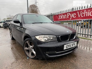 Location: Mitcham - 2011 BMW 116I SPORT 5 Door Hatchback REG: GY11XFA, 1995cc Petrol, 6 Speed Manual Petrol, Former Keepers: 5, Keys: No, MOT Expiry date: 05/03/2026