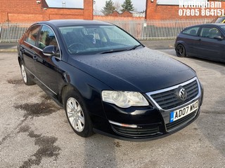 Location: Nottingham - 2007 VOLKSWAGEN PASSAT SE TDI 140 AUTO 4 Door Saloon REG: AD07WKO, Keys: No, MOT Expiry date: 08/05/2026, 1968 Diesel, 6 Speed Auto Diesel, Former Keepers: 4