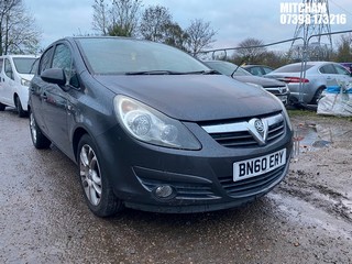 Location: Mitcham - 2011 VAUXHALL CORSA SXI 5 Door Hatchback REG: BN60ERY, Keys: No, MOT Expiry date: 20/11/2025, 1229 Petrol, 5 Speed Manual Petrol, Former Keepers: 4