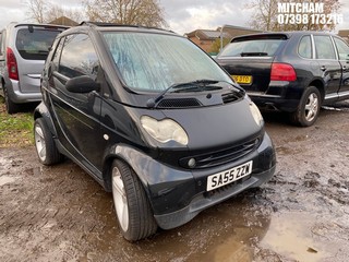 Location: Mitcham - 2005 SMART CITY PULSE 61 SEMI-AUTO Convertible REG: SA55ZZW, Keys: No, MOT Expiry date: 12/12/2025, 698 Petrol, 6 Speed Semi Auto Petrol, Former Keepers: 13