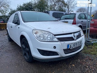 Location: Mitcham - 2009 VAUXHALL ASTRA CLUB CDTI Car Derived Van REG: AJ59EUB, Keys: No, MOT Expiry date: 30/09/2025, 1686 Diesel, 6 Speed Manual Diesel, Former Keepers: 4