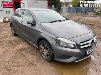 Location: Peterborough - 2015 MERCEDES-BENZ A200 SPORT CDI 5 Door Hatchback REG: VK65DND, Keys: No, MOT Expiry date: 07/04/2025, 2143 Diesel, 6 Speed Manual Diesel, Former Keepers: 2