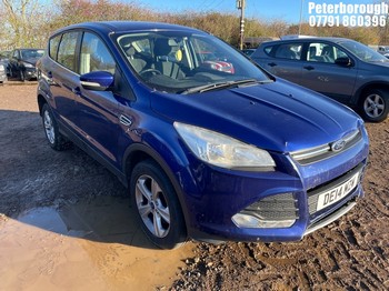 Location: Peterborough - 2014 FORD KUGA ZETEC 4X2 TDCI 5 Door Hatchback REG: DE14MZW, Keys: No, MOT Expiry date: 14/03/2025, 1997 Diesel, 6 Speed Manual Diesel, Former Keepers: 2