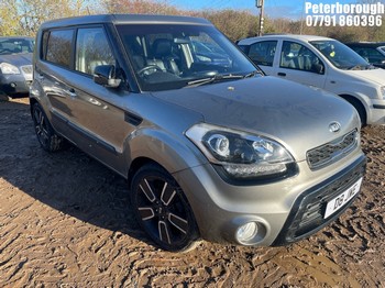 Location: Peterborough - 2012 KIA SOUL QUANTUM CRDI AUTO 5 Door Hatchback REG: D8JWE, Keys: No, MOT Expiry date: 04/07/2025, 1582 Diesel, 6 Speed Auto Diesel, Former Keepers: 3