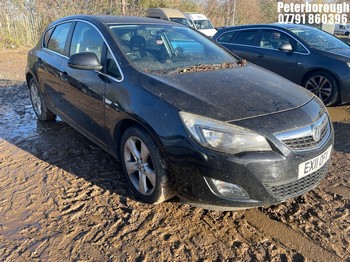 Location: Peterborough - 2011 VAUXHALL ASTRA SRI 5 Door Hatchback REG: EX11OFV, Keys: No, MOT Expiry date: 14/05/2026, 1598 Petrol, 5 Speed Manual Petrol, Former Keepers: 9