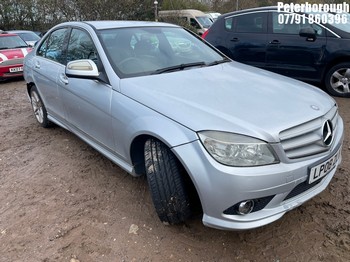 Location: Peterborough - 2008 MERCEDES C220 SPORT CDI A 4 Door Saloon REG: LP08ZLV, Keys: No, MOT Expiry date: 10/10/2024, 2148 Diesel, 5 Speed Auto Diesel, Former Keepers: 7