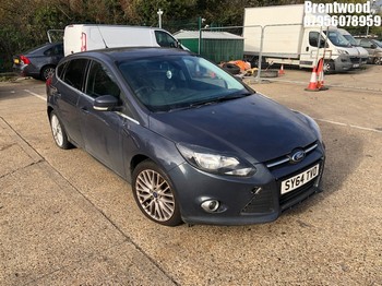 Location: Brentwood - 2014 FORD FOCUS ZETEC TURBO 5 Door Hatchback REG: SY64TVO, Keys: No, MOT Expiry date: 15/08/2025, 998 Petrol, 6 Speed Manual Petrol, Former Keepers: 5