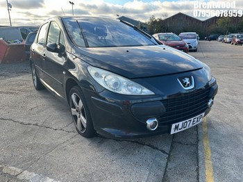 Location: Brentwood - 2007 PEUGEOT 307 SPORT S-A 5 Door Hatchback REG: MJ07EXP, Keys: No, MOT Expiry date: 04.02.2026, 1587 Petrol, 4 Speed Semi Auto Petrol, Former Keepers: 5
