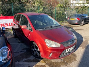 Location: Brentwood - 2008 FORD C-MAX ZETEC MPV REG: PJ57YVM, Keys: No, MOT Expiry date: 10.03.2025, 1596 Petrol, 5 Speed Manual Petrol, Former Keepers: 9
