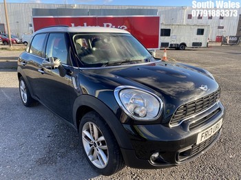 Location: South Wales - 2013 MINI COUNTRYMAN COOPER SD 5 Door Hatchback REG: FR13URU, 1995cc Diesel, 6 Speed Manual Diesel, Former Keepers: 4, Keys: Yes, MOT Expiry date: 05-11-2026