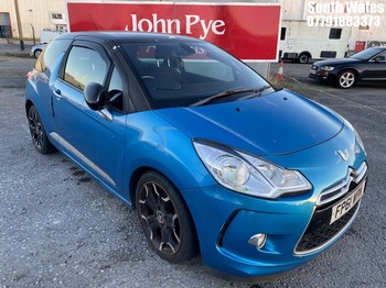 Location: South Wales - 2011 CITROEN DS3 DSTYLE + 3 Door Hatchback REG: FP61WPN, Keys: No, MOT Expiry date: 04/09/2025, 1598 Petrol, 5 Speed Manual Petrol, Former Keepers: 6