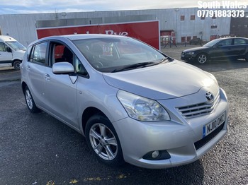 Location: South Wales - 2010 TOYOTA VERSO TR D-4D MPV REG: NJ10OMZ, Keys: No, MOT Expiry date: 29/04/2026, 1998 Diesel, 6 Speed Manual Diesel, Former Keepers: 4
