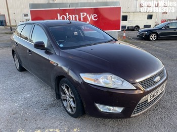 Location: South Wales - 2008 FORD MONDEO TITANIUM TDCI A Estate REG: EN08YOP, Keys: No, MOT Expiry date: 17/02/2026, 1997 Diesel, 6 Speed Auto Diesel, Former Keepers: 8