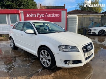 Location: Hull - 2011 AUDI A3 SE TDI 5 Door Hatchback REG: YT11XGC, Keys: No, MOT Expiry date: 09/07/2026, 1598 Diesel, 5 Speed Manual Diesel, Former Keepers: 5
