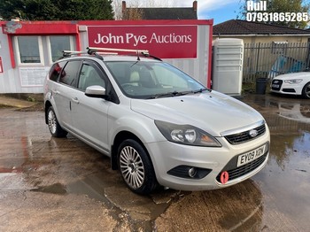 Location: Hull - 2009 FORD FOCUS TITANIUM 145 AUTO Estate REG: EY09XDN, Keys: No, MOT Expiry date: 15/10/2025, 1999 Petrol, 4 Speed Auto Petrol, Former Keepers: 5