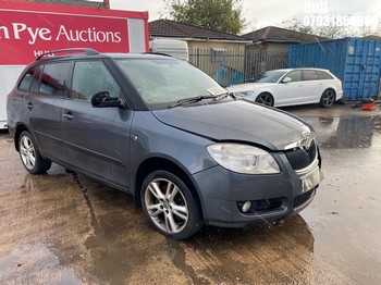 Location: Hull - 2008 SKODA FABIA 2 TDI 105 Estate REG: SO08LKE, Keys: No, MOT Expiry date: 02/07/2025, 1896 Diesel, 5 Speed Manual Diesel, Former Keepers: 7