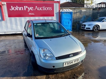 Location: Hull - 2004 FORD FIESTA FINESSE 5 Door Hatchback REG: FX54YFB, Keys: No, MOT Expiry date: 07/10/2023, 1242 Petrol, 5 Speed Manual Petrol, Former Keepers: 3