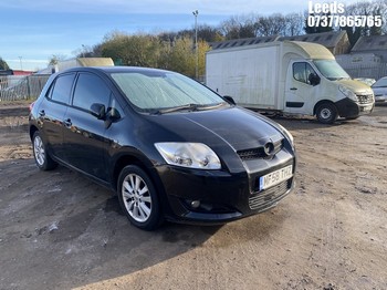 Location: Leeds - 2008 TOYOTA AURIS T-SPIRIT VVT-I 5 Door Hatchback REG: MF58THZ, Keys: No, MOT Expiry date: 07-05-2025, 1598 Petrol, 5 Speed Manual Petrol, Former Keepers: 5