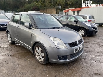 Location: Leeds - 2008 SUZUKI SWIFT DDIS 5 Door Hatchback REG: NV08OAX, Keys: No, MOT Expiry date: 06-06-2024, 1248 Diesel, 5 Speed Manual Diesel, Former Keepers: 5