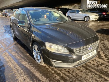 Location: Hayes - 2014 VOLVO S60 SE NAV D4 4 Door Saloon REG: PX64VHE, Keys: No, MOT Expiry date: 13/08/2025, 1969 Diesel, 6 Speed Manual Diesel, Former Keepers: 3