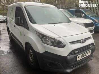 Location: Hayes - 2015 FORD TRANSIT CONNECT 200 ECONE Panel Van REG: BJ65EMV, Keys: No, MOT Expiry date: 17/09/2025, 1499 Diesel, 5 Speed Manual Diesel, Former Keepers: 2