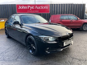 Location: Stapleford - 2012 BMW 320D EFFICIENTDYNAMICS AU 4 Door Saloon REG: YE12AVF, Keys: Yes, MOT Expiry date: 19/03/2026, 1995 Diesel, 8 Speed Auto Diesel, Former Keepers: 7