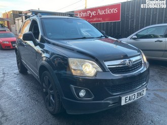 Location: Stapleford - 2013 VAUXHALL ANTARA SE NAV CDTI 4X4 AU 5 Door Hatchback REG: EA13BNZ, Keys: Yes, MOT Expiry date: 03/08/2024, 2231 Diesel, 6 Speed Auto Diesel, Former Keepers: 4