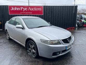 Location: Stapleford - 2004 HONDA ACCORD I CTDI SPORT 4 Door Saloon REG: RF54FXK, Keys: Yes, MOT Expiry date: 09/02/2026, 2204 Diesel, 5 Speed Manual Diesel, Former Keepers: 5