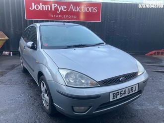 Location: Stapleford - 2005 FORD FOCUS EDGE 3 Door Hatchback REG: BP54URJ, Keys: No, MOT Expiry date: 26/06/2026, 1796 Petrol, 5 Speed Manual Petrol, Former Keepers: 1