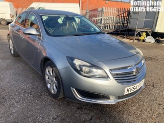 Location: Nottingham - 2014 VAUXHALL INSIGNIA TECHLINE CDTI EC 5 DOOR HATCHBACK REG: KV64FUT, 1956cc DIESEL, 6 SPEED MANUAL DIESEL, Former Keepers: 4, Keys: Yes, MOT Expiry date: 01/12/2026