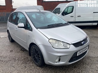 Location: Nottingham - 2009 FORD C-MAX TITANIUM TDCI S-A MPV REG: EK59RPV, 1997cc DIESEL, 6 SPEED SEMI AUTO DIESEL, Former Keepers: 9, Keys: Yes, MOT Expiry date: 27/11/2026