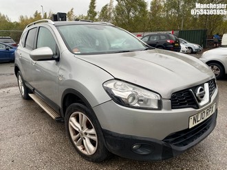Location: Manchester - 2010 NISSAN QASHQAI ACENTA + 2 DCI 5 Door Hatchback REG: NL10RPX, 1461 Diesel, 6 Speed Manual Diesel, Former Keepers: 7, Keys: No, MOT Expiry date: 15/09/2025