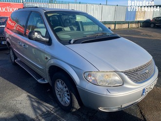 Location: BELVEDERE - 2002 CHRYSLER GRAND VOYAGER LIMITED AUT Estate REG: GU52XYD, 3301cc Petrol, 4 Speed Auto Petrol, Former Keepers: 2, Keys: No, MOT: Expiry date12.04.2025