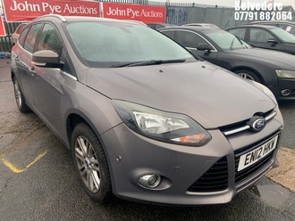 Location: BELVEDERE - 2012 FORD FOCUS TITANIUM TURBO Estate REG: EN12HKW, 998cc Petrol, 5 Speed Manual Petrol, Former Keepers: 8, Keys: No, MOT: Expiry date19.01.2026