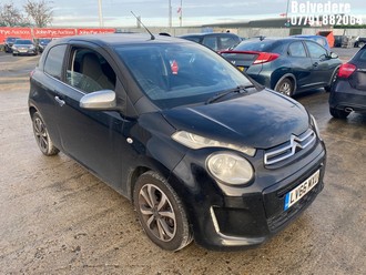 Location: Belvedere - 2016 CITROEN C1 FLAIR PURETECH 3 DOOR HATCHBACK REG: LV66MXU, 1200cc PETROL, 5 SPEED MANUAL PETROL, Former Keepers: 0, Keys: Yes, MOT Expiry date: 17/12/2025