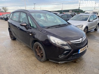 Location: Belvedere - 2016 VAUXHALL ZAFIRA TOURER EXCLUSIV TU MPV REG: FL16RWU, 1364cc Petrol, 6 Speed Manual Petrol, Former Keepers: 1, Keys: Yes, MOT Expiry date: 31.03.2026