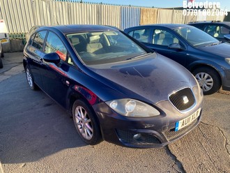 Location: Belvedere - 2011 SEAT LEON SE TSI 5 Door Hatchback REG: AU11XLR, Keys: No, MOT Expiry date: 06/05/2025, 1197 Petrol, 5 Speed Manual Petrol, Former Keepers: 5