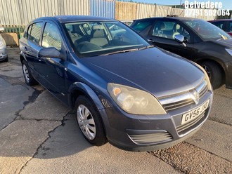 Location: Belvedere - 2006 VAUXHALL ASTRA LIFE A/C A 5 Door Hatchback REG: GV56JYD, Keys: No, MOT Expiry date: 16/07/2026, 1796 Petrol, 4 Speed Auto Petrol, Former Keepers: 6